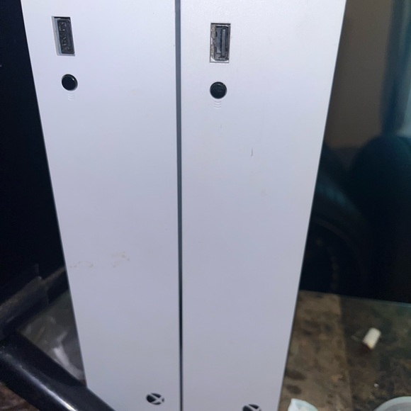 White Gaming Console